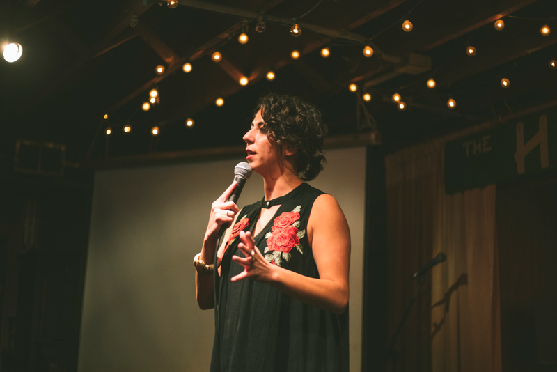 Alex Cumin takes the stage… (Photo: Matt Lief Anderson )